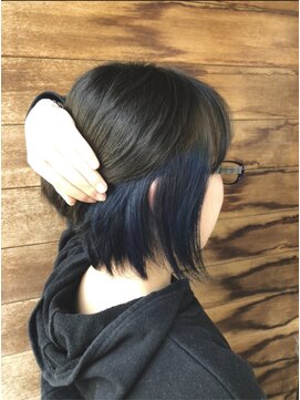 ニューヨークニューヨーク 桂店(NYNY) ブルーのインナーカラー