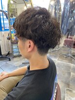 ヘアリゾートエーアイ 浅草店(hair resort Ai) 刈り上げマッシュスパイラルパーマ