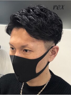 レックス 中野(rex) スクリューショート/フェードカット