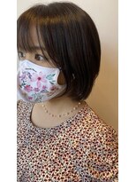 ビアンカ(Bianca) 【Bianca】 伸ばしかけの方の前髪ありボブ×小顔カット