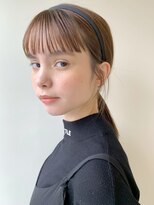 クオン 今泉(quon)&nbsp;【quon】ワイドバングアレンジ　-天神 今泉 薬院-