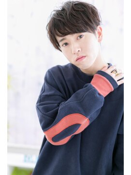 ミック ヘアアンドビューティー 大山店(miq  Hair&Beauty) サイドパートグレージュカラー重めバブルマッシュa1