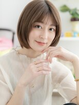 マカロン 仙台店(macaron)&nbsp;【macaron】シースルーバング×ボブ