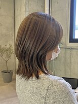 イミ(imi)&nbsp;大人ボブ/外ハネボブ/ココアベージュ/小顔カット/髪質改善[登戸]