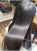 念願のツヤツヤストレート♪