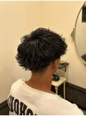 メンズカット+パーマ