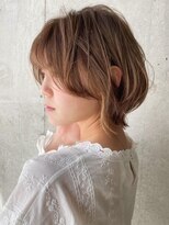 ロンドソレイユ 池袋(Lond soleil)&nbsp;顔周りのレイヤーカット/ウルフカット/韓国/ショート[池袋]