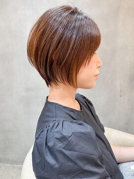 ロンド エスポワール 錦糸町(Lond espoir) 【武井俊樹】小顔前髪　ショートヘア　　ピンクベージュ 錦糸町