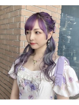 サロンドミルク 原宿(salon de MiLK) ヘアセット、ハーフアップ、ヘアアレンジ