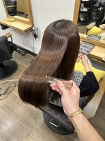 アンフィサンクミル 銀座(AnFye cinq mille)&nbsp;LULUトリートメント×縮毛矯正