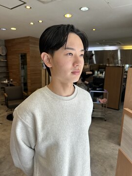 ヒート トウキョウ 目黒店(HEAT TOKYO) ダウンパーマ　韓国風センターパート