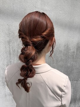 エムタニグチミュー(MTANIGUCHI Mieux) パーティアレンジ/ヘアアレンジ/あみおろし/ロングアレンジ