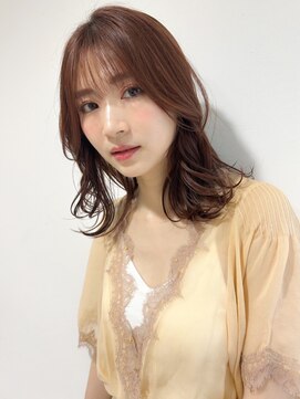 クラン(Chlan) 大人コテ巻き風ニュアンスパーマ×艶感ウェットヘア