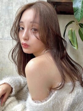 サイン 渋谷(SIGN) ザクザクレイヤーカット巻き方簡単ミディアムロング韓国渋谷