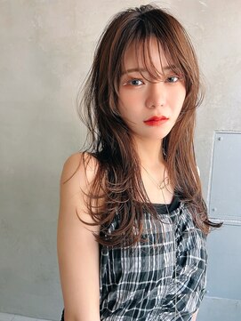 エイミー(Aimee) Aimee 町田   無造作レイヤーカット×オリーブベージュ