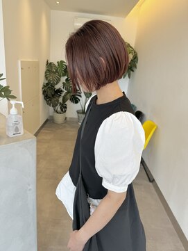 フェーディン(fa/din) ミニボブ×オレンジカラー