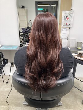 イレス 札幌円山店(IRESU) 切りっぱなしボブ/エアリーロング/美髪/ピンクブラウン/ショート