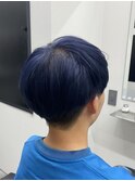 ブリーチカラー/ネイビーブルー【アルター鎌取店　今吉】