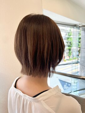 アントワープトーキョー(antwerp TOKYO) ★30代40代50代オトナボブレイヤー髪質改善カラー根元パーマ