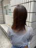 髪質改善酸性ストレート＋３stepTR