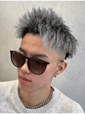 パイルツイスト×ホワイトハイライト