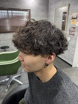 ミオ(Mio)&nbsp;滋賀/南草津/メンズ美容室/波巻きツイストスパイラルパーマ