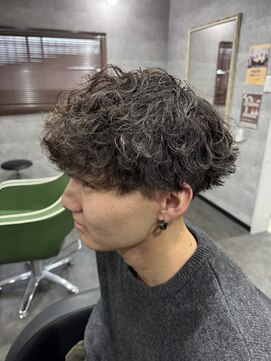 ミオ(Mio) 滋賀/南草津/メンズ美容室/波巻きツイストスパイラルパーマ