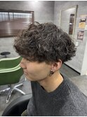 滋賀/南草津/メンズ美容室/波巻きツイストスパイラルパーマ
