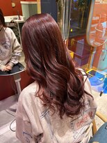 ローレンジウ(LOREN JU)&nbsp;透明感髪質改善ベージュダブルカラーミルクティーグレージュ