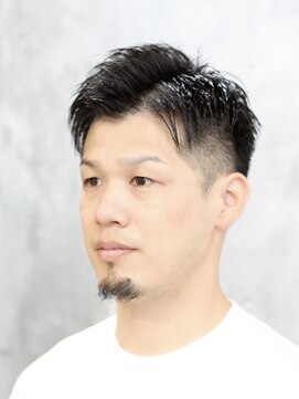 クリュウゲート 三鷹店(KURYU GATE) ベリーショート/マッシュパーマ/アッシュブラック