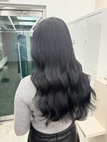 ガーランドウメダ(Garland umeda)&nbsp;ブリーチなし　スモーキーブルー　アディクシー　増田