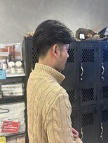 アチーブリス(achieve Liss)&nbsp;ニュアンスパーマメンズスタイル爽やかフェードカット