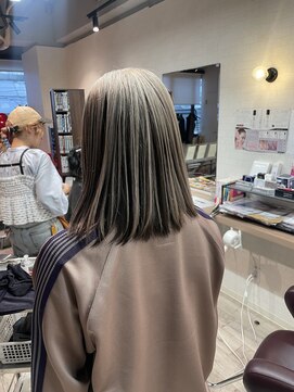 シャンプーボーイ 佐賀(SHAMPOO BOY) ハイトーンボブ