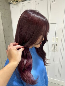 シェノン 近鉄奈良店(CHAINON) イエベの方オススメ!肌馴染み抜群カシスレッド