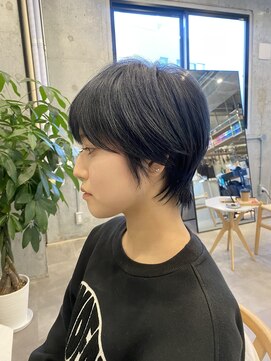 イミ(imi) 大人ボブ/ストレート/グレージュカラー/前髪/髪質改善[登戸]