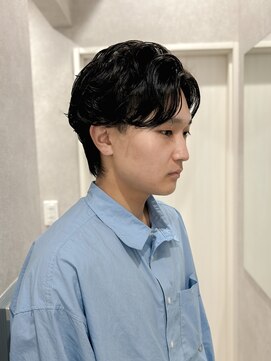 メレ 仙台(Mele) 20代～30代/メンズセンターパート/パーマスタイル［仙台］