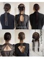 リル 茅ヶ崎(Liru:) お呼ばれヘアアレンジ！細かい部分までしっかりこだわります！
