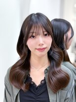 アマトウキョウスマートサロン(AMA TOKYO×Smart Salon)&nbsp;【sayakaスタイル】顔まわり/レイヤーカット/小顔韓国くびれヘア