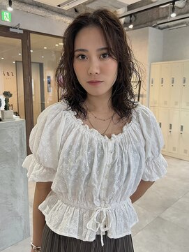 ソイデュエ 梅田(soi due) レイヤーパーマ/セミディパーマ/ミディアムパーマ@村中仁人