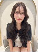 韓国ヘア/レイヤーカット/顔まわりカット/酸性ストレート/艶髪