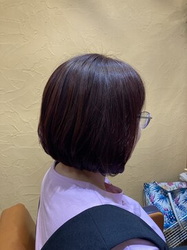 オッジ ヘアー ジャッロ(Oggi Hair giallo) チェリーレッド 11月