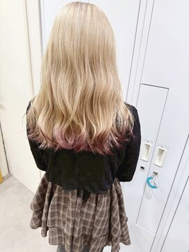 チェレ アズーリ 狭山店(Chere azuri) ダブルカラー・裾カラー・ピンクカラー・デザインカラー