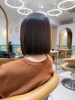 ロンドジェネルーズ 柏(Lond generous)&nbsp;マロンベージュ/ボブ/前髪/レイヤー/小顔/髪質改善/縮毛矯正柏駅