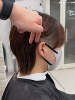 プライズ 表参道原宿店(prize)&nbsp;レディースツーブロックショートメンズライクボーイッシュ