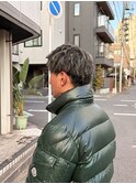 スパイキーショート×ブロンドハイライト