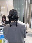 【藤岡】デザインツインシニヨン