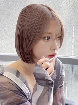 メゾンアクア 表参道(Maison ACQUA) Yハッシュカットボブ/顔周りレイヤーボブ/韓国ボブレイヤー
