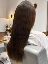 アビエブラン 若江岩田(abije blanc)&nbsp;つるりんちょ。艶髪ストレート【若江岩田】