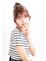 ミントリーフ 田中店(Mint leaf)&nbsp;髪質改善ミディアムスタイル
