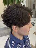 ラ ポルト ドゥ サワ(La Porte de SAWA) シャドウフェザーパーマ【長野駅前/メンズヘア/メンズパーマ】